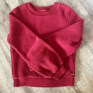Abercrombie and Fitch women’s XS soft Sherpa crewneck